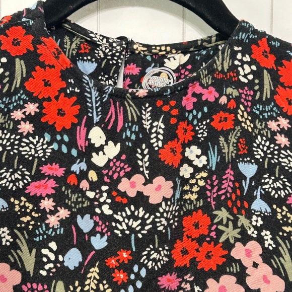 Girl’s- Floral black - Picture 5 of 13